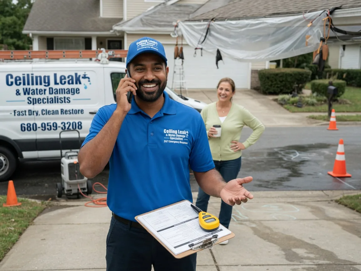 Ceiling Leak Cleanup Grenola, KS FAQs